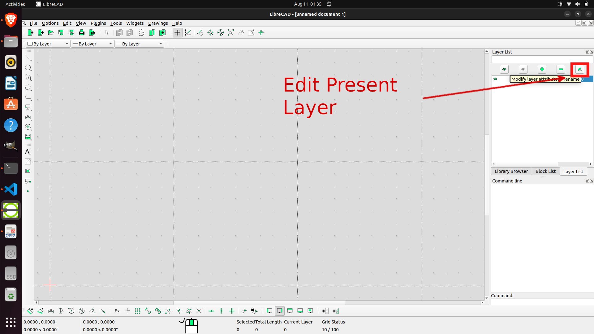 Edit Present Layer